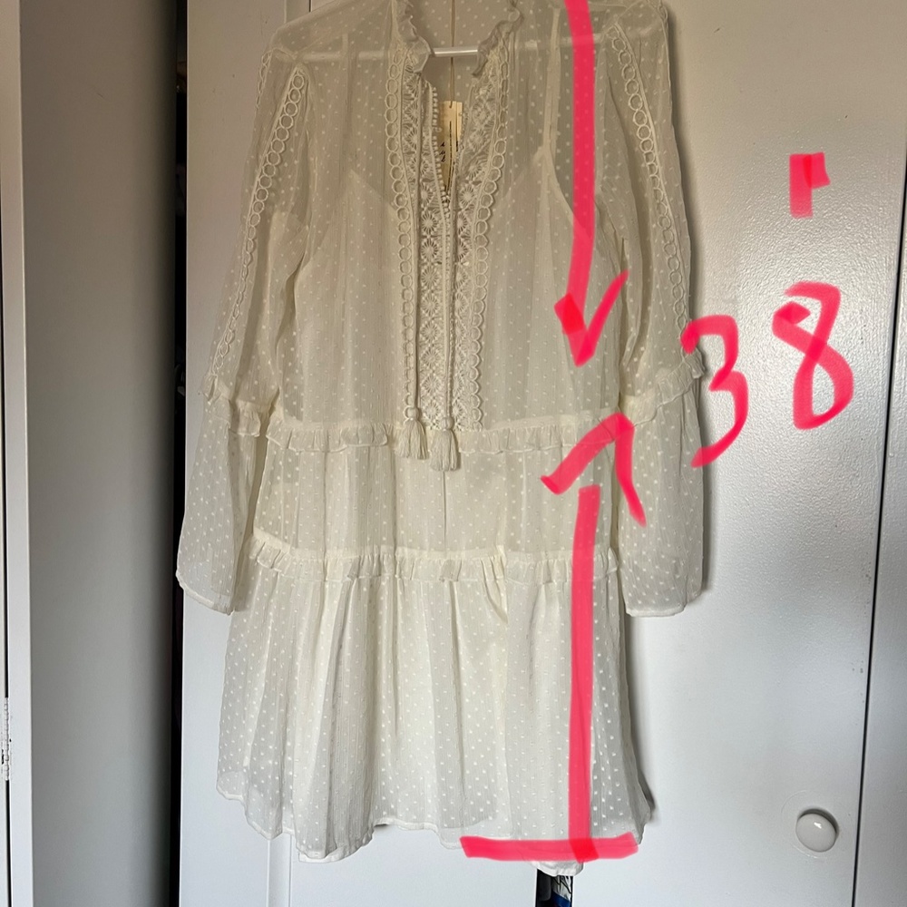 Long Sleeve Ruffle Dress - Picture 15 of 16